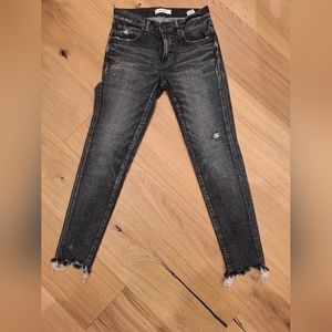 Mossy Vintage Jeans in a black color